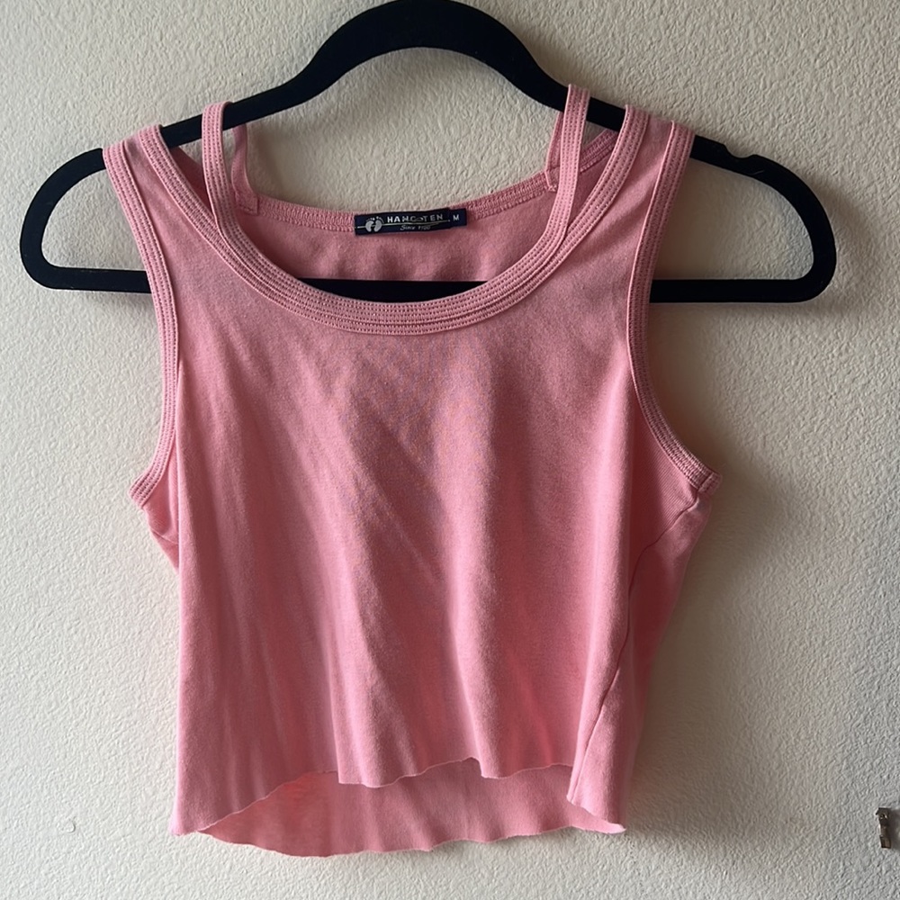 Pink Crop Top